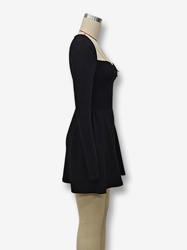 Sexy Mini Dress Long Sleeve A-Line Dress For Women 2026