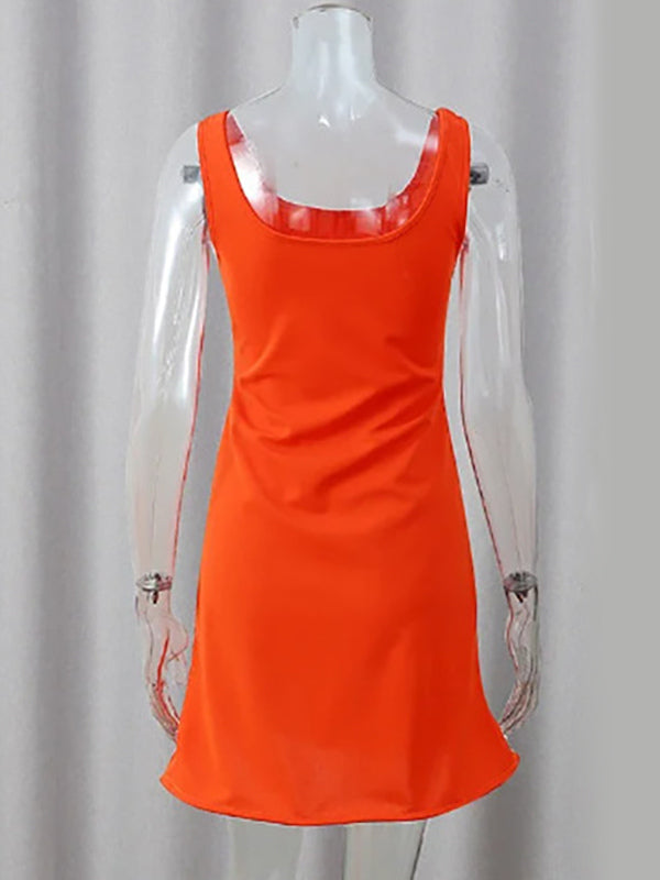 Starfish Sequin Mini Dress for Women - Sexy Sleeveless Scoop Neck Slim Fit Sheath Sundress - Summer Beach Resort 2026