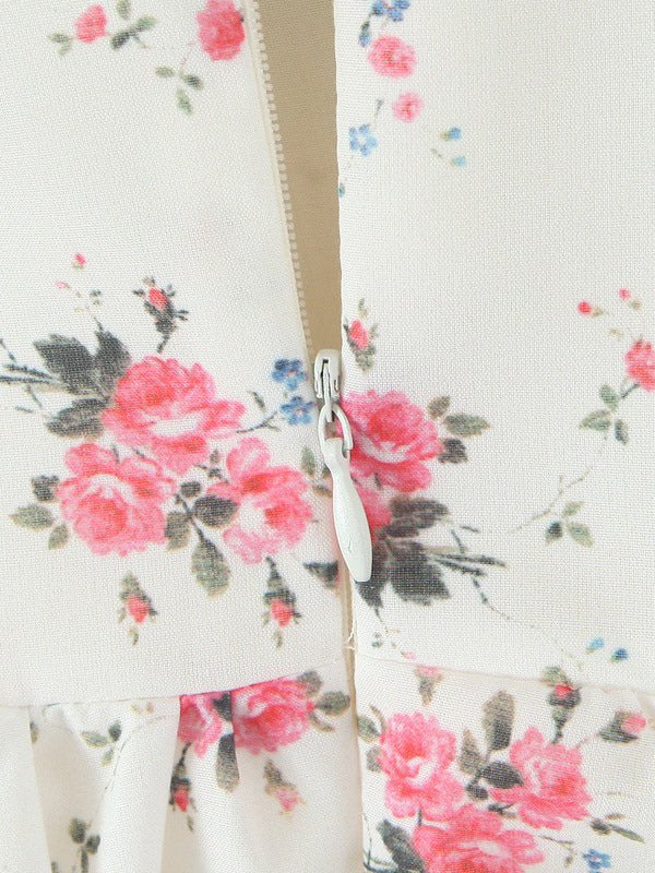 Off Shoulder Floral Mini Dress With Bow Detail For Summer 2026