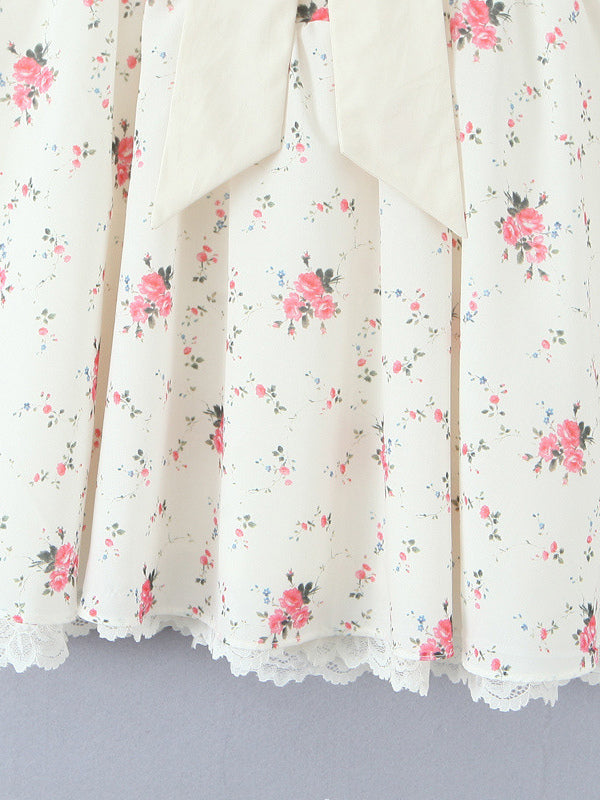 Off Shoulder Floral Mini Dress With Bow Detail For Summer 2026