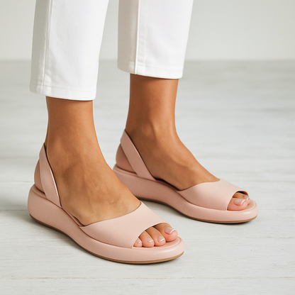 Women's Comfortable Open-Toe Summer Sandals – Non-Slip Casual Walking Shoes