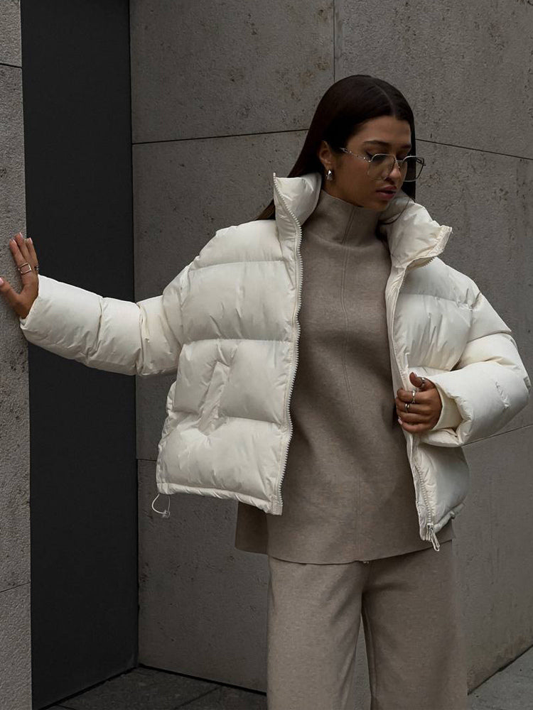 Solid Color Knit Loungewear Co-ord Set For Women 2026