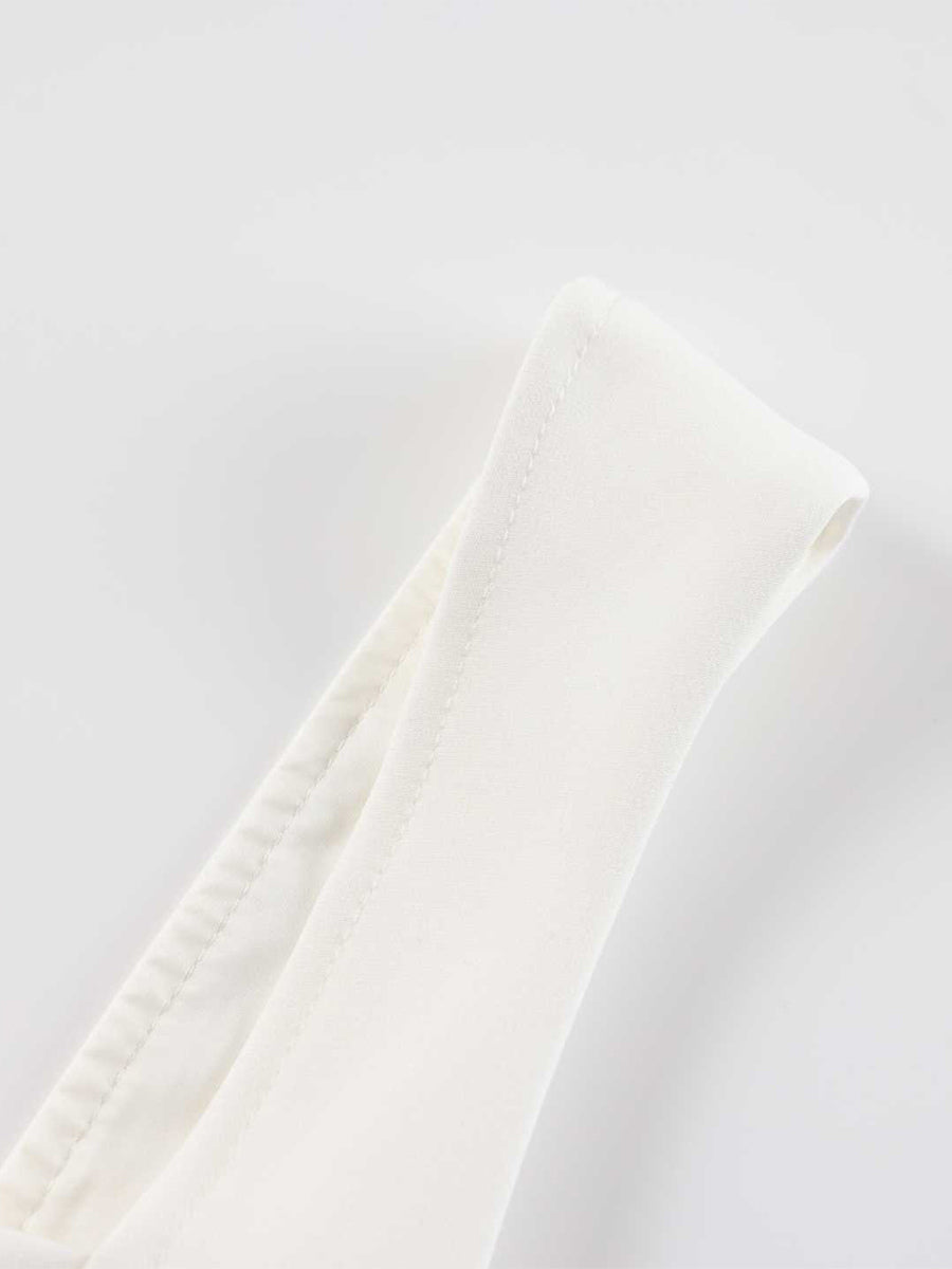 White Sleeveless A-line Flare Mini Dress For Women 2026