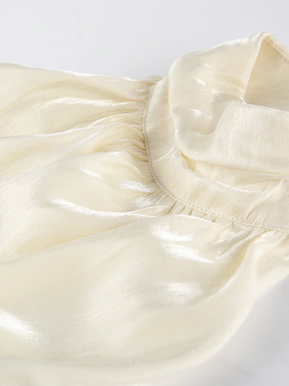 Halter Neck Ruched Sleeveless Backless Party Blouse Top For Women 2026