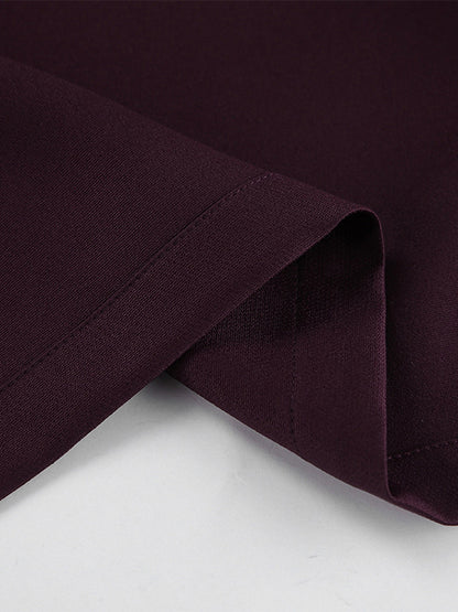Back Slit Women Maxi Skirt - Elegant High Waist Straight Column - Quiet Luxury Office Wear 2026