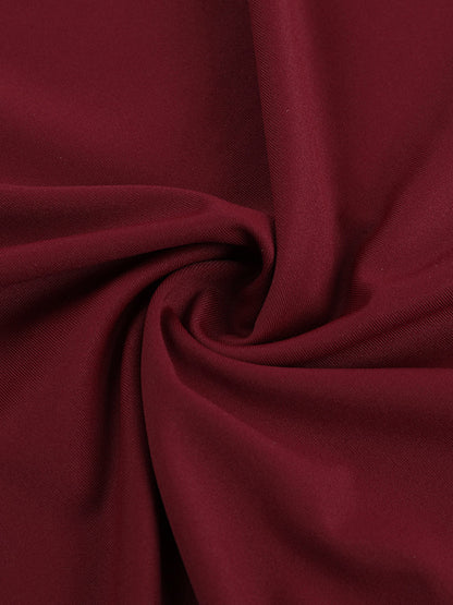 Burgundy Sequin Women Halter Maxi Dress - Elegant Ruched Bodycon Backless Mermaid Gown - Prom Party Outfit 2026