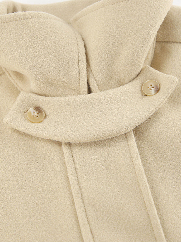 Dropped Shoulder Women's Bomber Jacket - Harrington Minimalist Zip Up Outerwear With Throat Latch - Casual Spring Outfits 2026