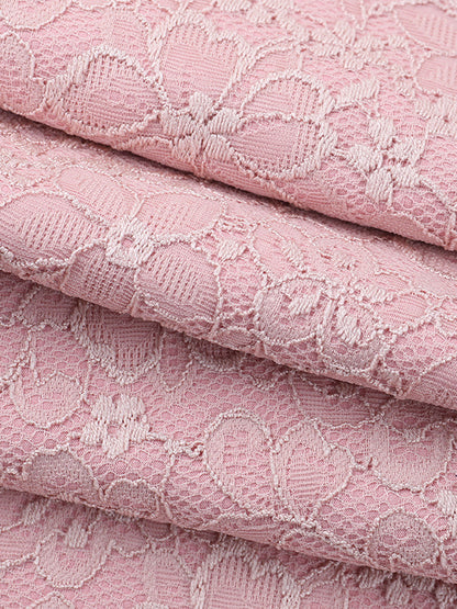 Pink Fairycore Lace Jumpsuit For Women - Tie Front Flare Leg Romper - Summer Romantic Date Night Party Wear 2026