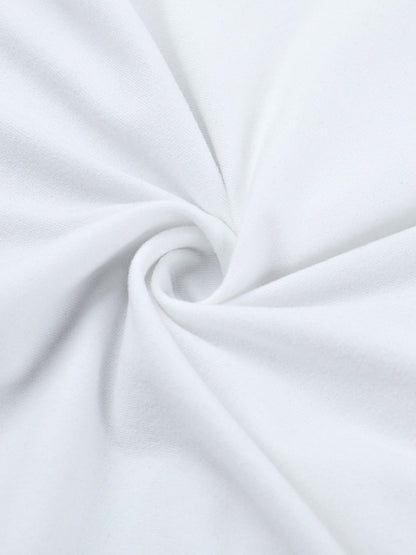 Lace Trim Bow Tie Front Cropped Top For Women - White Slim Fit Long Sleeve Fairycore Blouse - Spring Night Out Clubwear 2026