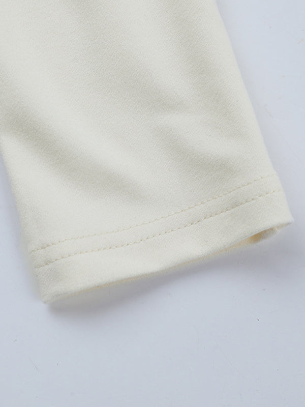 Cowl Neck Ruched Mini Dress For Women- Cream Sexy Long Sleeve Fringe Bodycon - Spring Cocktail Party 2026