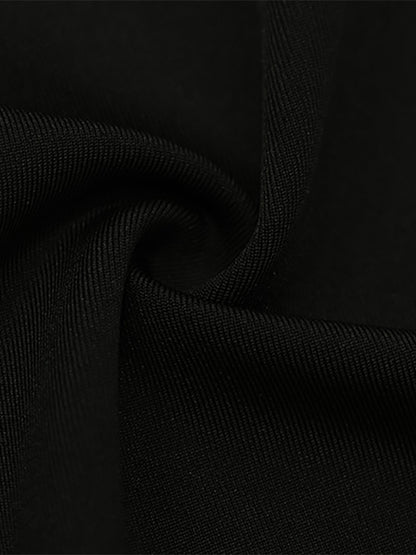 Lace Trim Slip Dress For Women - Black Y2K Aesthetic Sleeveless Bodycon Mini Dress - Summer Night Out Partywear 2026