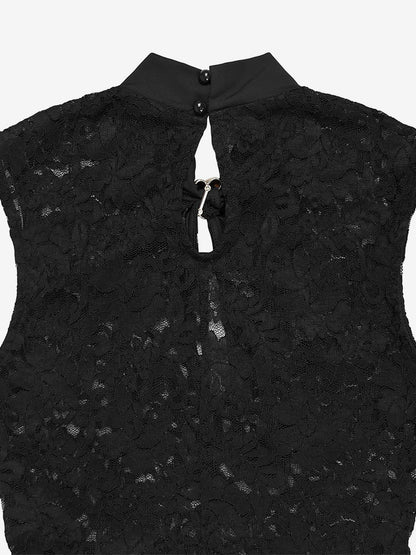 Sexy Lace Cutout Maxi Dress For Women - High Slit Ruched Bodycon Evening Gown - Summer Night Out Club Party 2026
