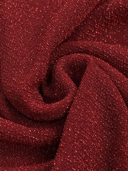 Glitter Tube Maxi Dress For Women - Sexy Backless Long Bodycon Gown With Scarf - Summer Evening Formal 2026