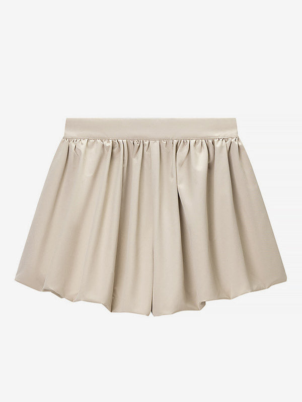 2-Piece Sets Pant Set White Pleated Polyester Turndown Collar Long Sleeves Sets