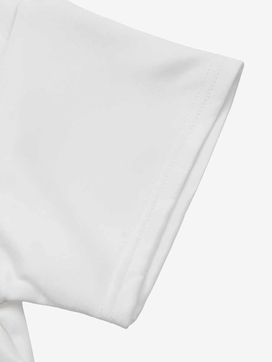 Shirt Short Sleeves Tees White Viscose Clothes Jewel Neck Women Summer Tee Shirt