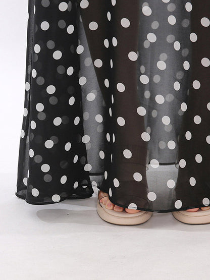 Party Dress Maxi Black Sleeveless Elegant High Rise Semi Formal Summer Dress
