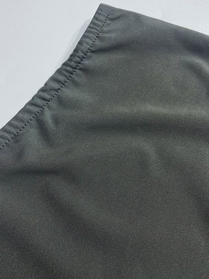 Two Piece Sets Gray Sexy Party One-Shoulder Sleeveless Top Skirt Set