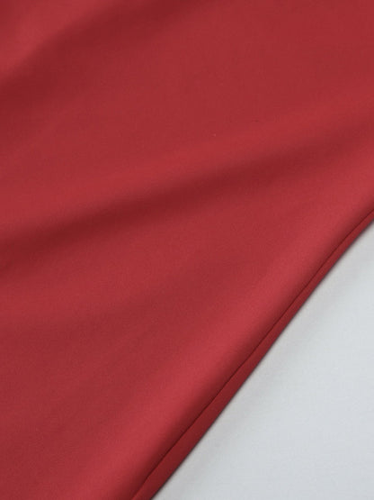 Party Dress Dresses Maxi Red Off-The-Shoulder Ruffles Chic Semi Formal Summer Dress