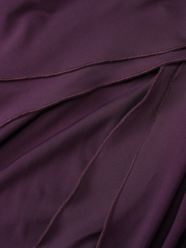 Party Dress Dresses Maxi Purple Strapless Pleated Sexy Semi Formal Summer Dress