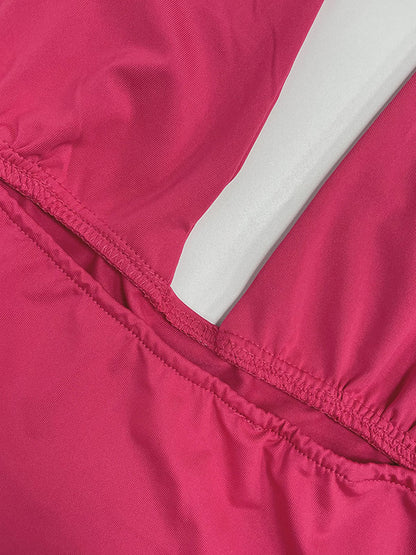 Red Cami Top Halter Lace Up Backless Sleeveless Sexy Women Camis