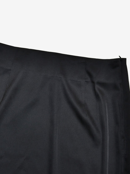 Skirts Apricot Polyester Chic Spring Long Women's Bottoms
