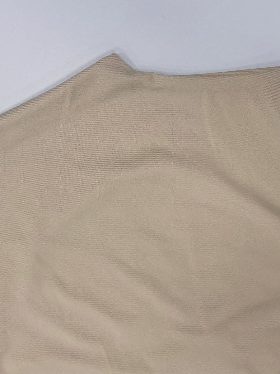 Party Dress Mini Khaki High Collar Pleated Short Sleeves Clothes Sexy Semi Formal Dress