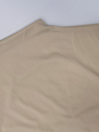Party Dress Mini Khaki High Collar Pleated Short Sleeves Clothes Sexy Semi Formal Dress