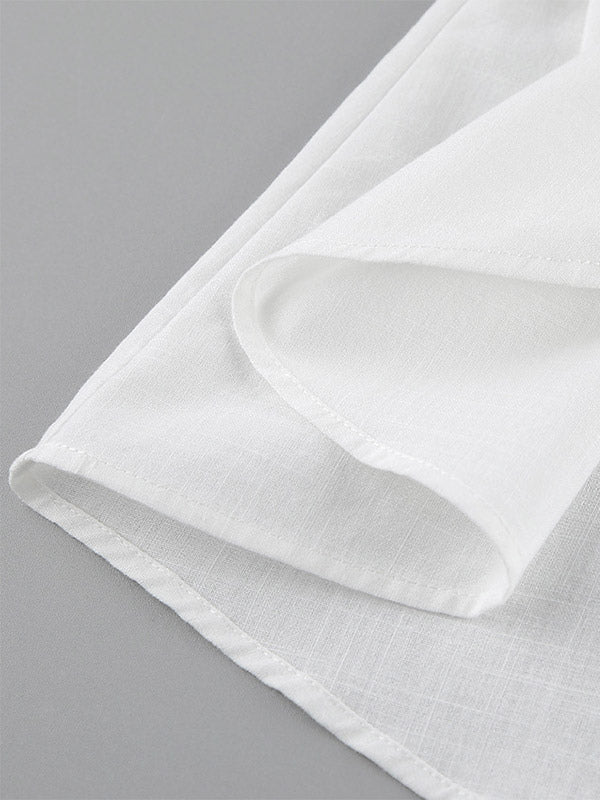 Daily Dresses Maxi For Woman Sleeveless Jewel Neck Natural Waist Elegant White Dress