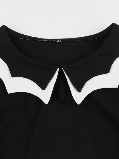 Vintage 1950s Swing Cocktail Sleeveless Retro Dress