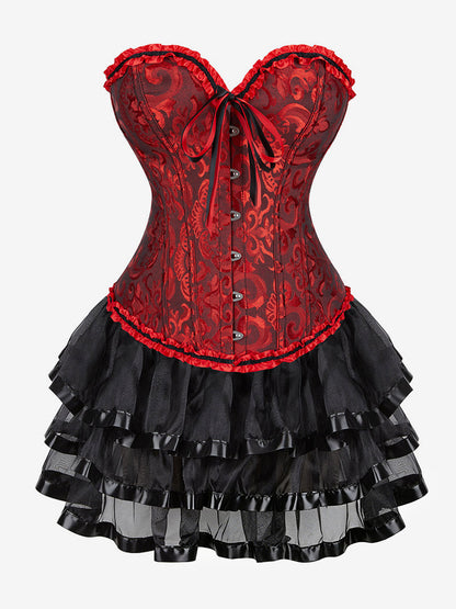 Night Out Dresses Corsets Burgundy Sleeveless Strapless Backless Summer Dress