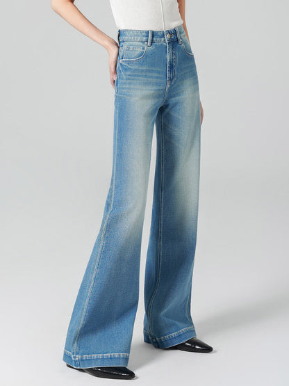 Jeans Women's Bottoms Modern Jeans Elegant Raised Waist Denim