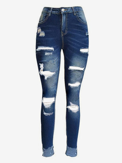 Jeans Women's Bottoms Charming Casual Street Wear Jeans