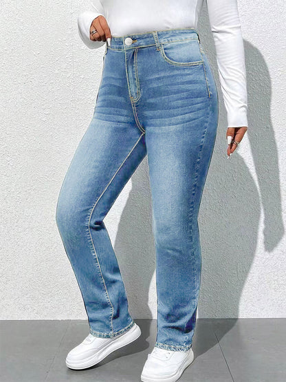 Jeans Women's Bottoms Modern Casual Denim Daily Casual Jeans