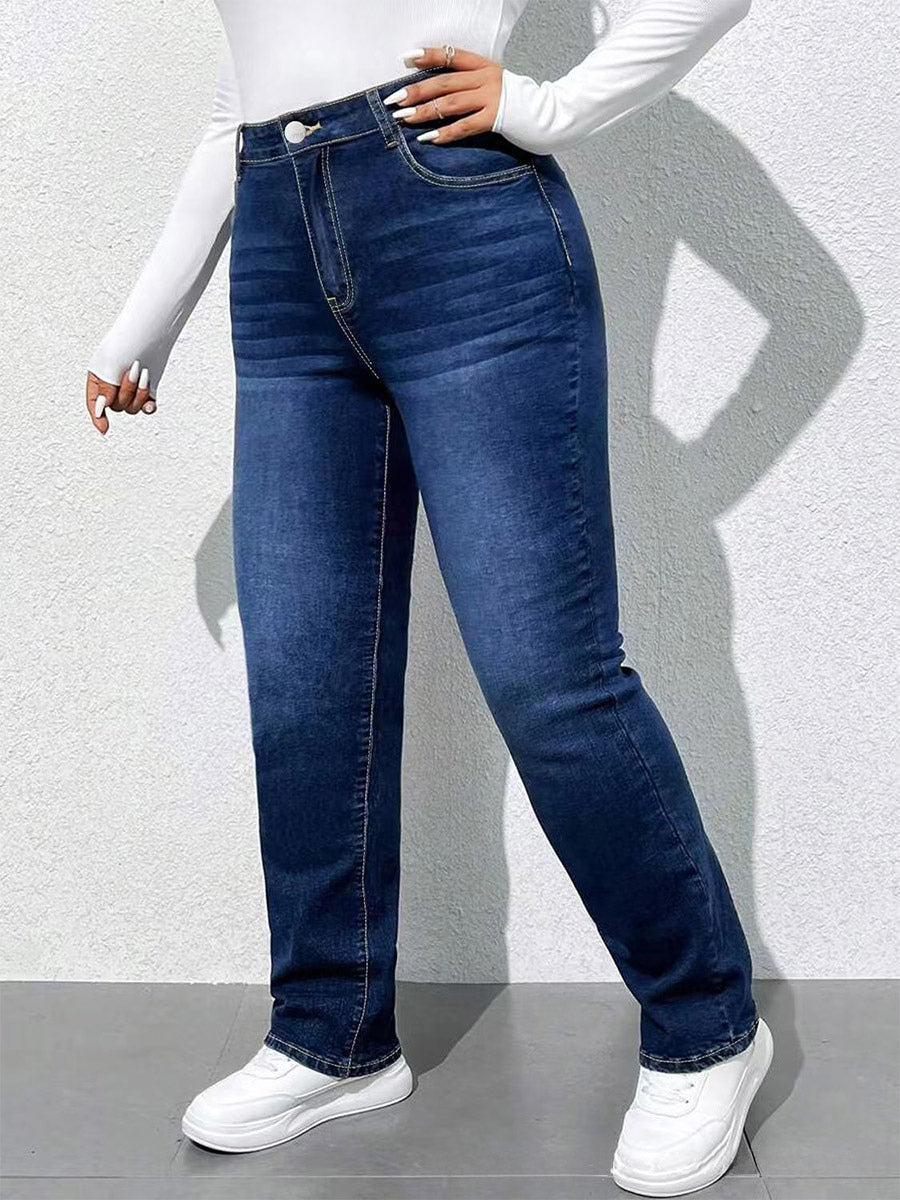Jeans Women's Bottoms Modern Casual Denim Daily Casual Jeans