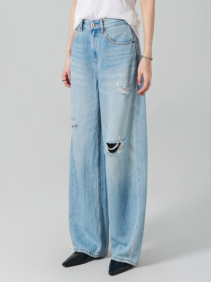 Jeans Women's Bottoms Sexy Casual Raised Waist Jeans