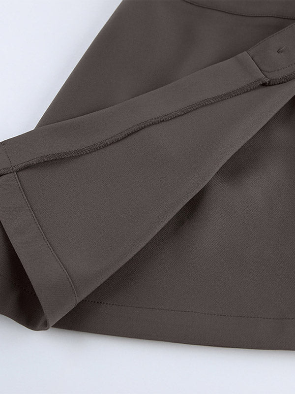 Skirts Brown Summer Mini Women's Bottoms