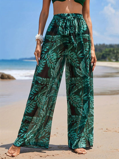 Pants Orange Red Raised Waist Trousers