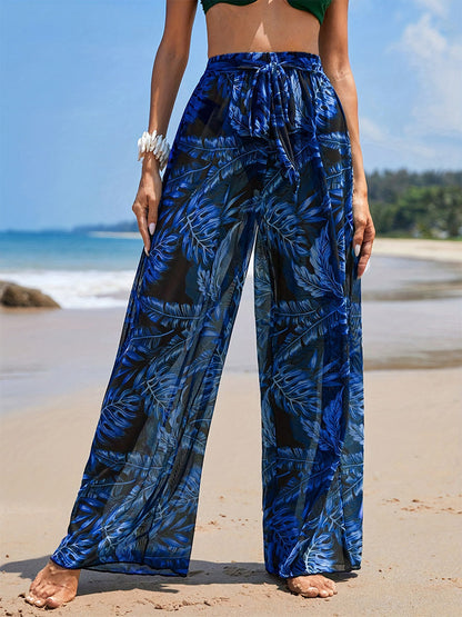 Pants Orange Red Raised Waist Trousers