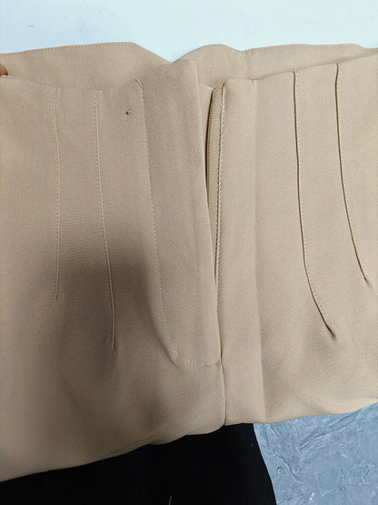 Pants Khaki Raised Waist Trousers