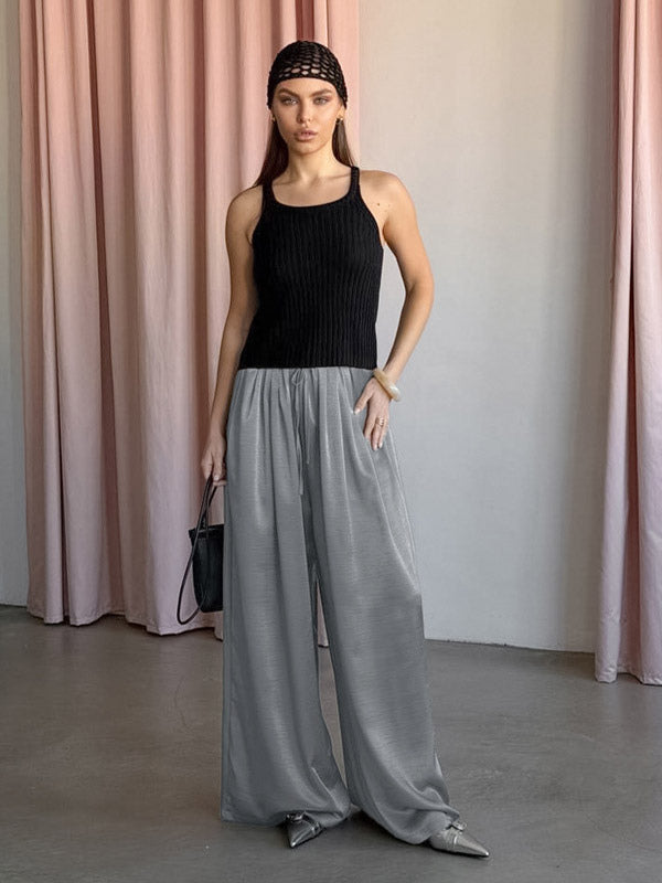 Pants Apricot Raised Waist Trousers