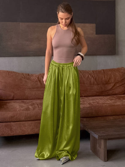 Pants Apricot Raised Waist Trousers