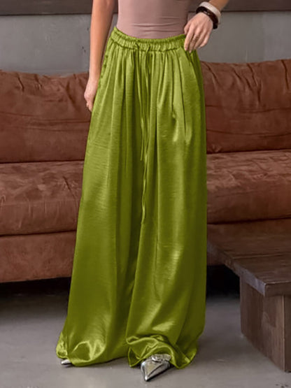 Pants Apricot Raised Waist Trousers