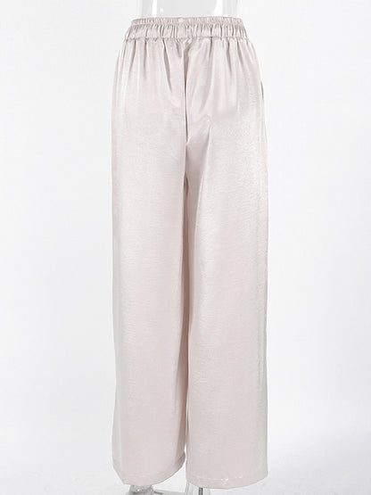 Pants Apricot Raised Waist Trousers