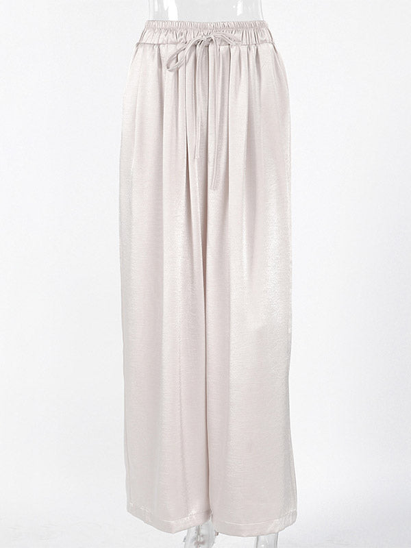 Pants Apricot Raised Waist Trousers