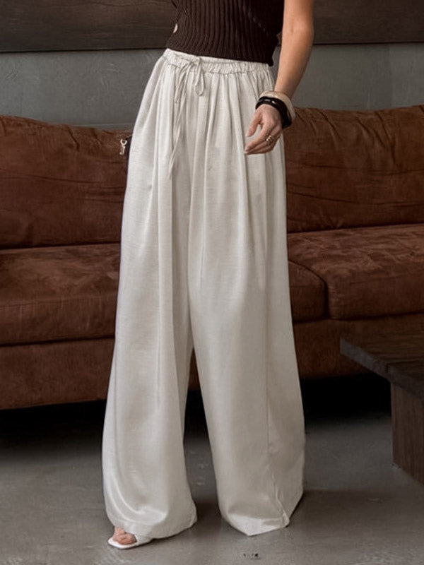 Pants Apricot Raised Waist Trousers