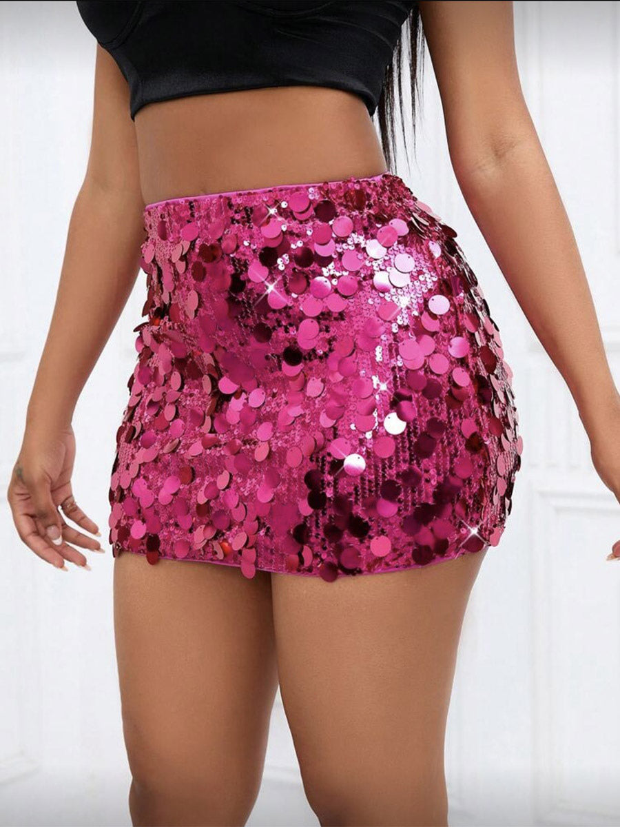 Skirts Silver Fall Mini Women's Bottoms