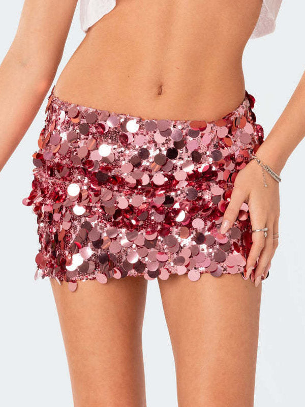 Skirts Silver Fall Mini Women's Bottoms
