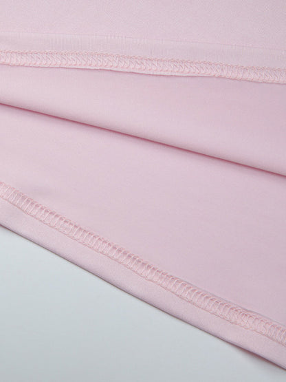 Vacation Dresses Blush Pink Deep V Cutout Back Ruched Bodycon Maxi Dress Evening Cocktail Gown