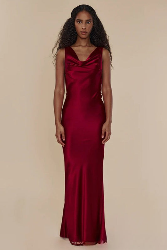 Backless Elegant Evening Maxi Dress