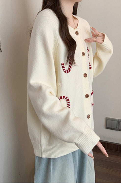 Soft Crochet Knit Cardigan